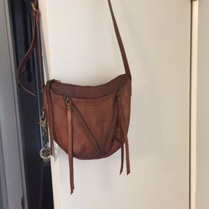 Lucky leather crossbody